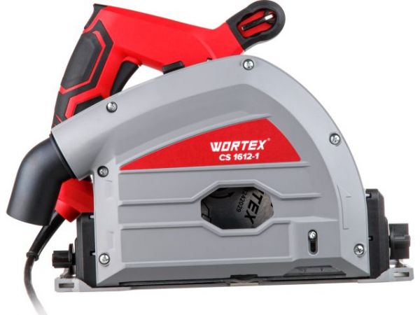 Циркулярная пила погружная WORTEX CS 1612-1 в кор. 1200 Вт, до 59 мм, 6000 об/мин(погружная, 165х20 мм, 5.2 кг; БЕЗ ШИН, БЕЗ СТРУБЦИН)