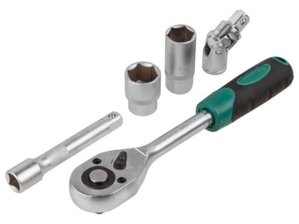 Набор головок и ключей 82пр. ВОЛАТ(1/4', 1/2', 6 граней)