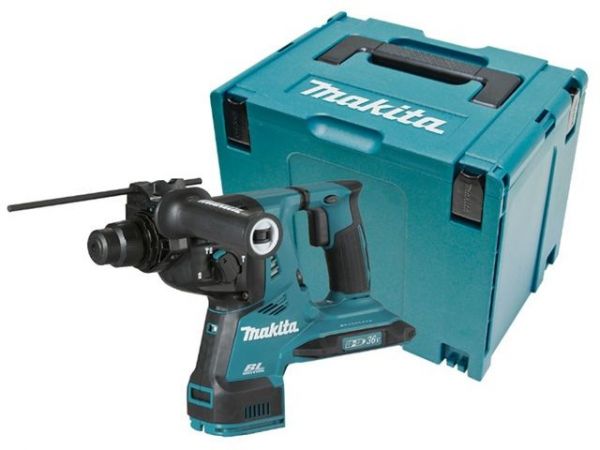 Перфоратор MAKITA LXT DHR 282 ZJ в чем. (18+18 В, БЕЗ АККУМУЛЯТОРА, 2.8 Дж, вес 3.9 кг)