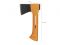 Топор туристический X5 XXS FISKARS