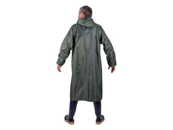 Плащ-дождевик ПВХ 'Тайфун' р. 64-66 рост 170-176 зеленый(зеленый)