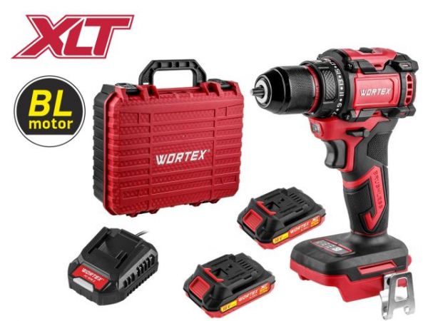 Дрель-шуруповерт WORTEX BD 2025 DLi в чем. ALL1 XLT БЕСЩЕТ, 18 В, 50 Н*м, 2х1,5 А*ч, БЗП 10 м(шурупы до 9 мм, защита от перегрузки и перегрева, импульсная функция)