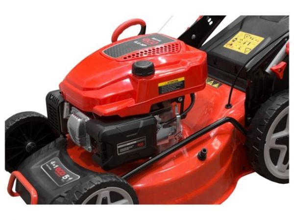 Газонокосилка бензиновая ECO LG-735 самоходная(6.0 л.с., шир. 51 см, самоходная, авт.заслонка, мульчир., стальн. корпус, травосборник 70 л)