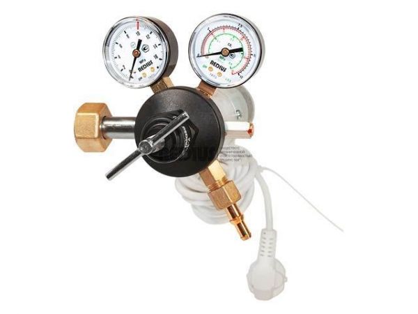 Регулятор углекислотный У-30-КР2П1 (220В) в коробке (ООО 'РЕДИУС 168')