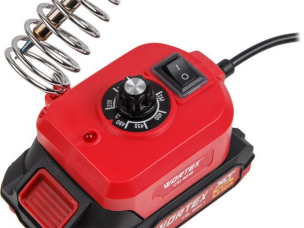 Паяльник WORTEX CSI 4018 в кор. ALL1 XLT SET(18 В, 280 - 480 С, с АКБ и З/У)