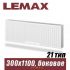 Стальной радиатор Lemax Compact тип 21 300x1100 мм