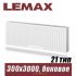 Стальной радиатор Lemax Compact тип 21 300x3000 мм