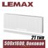 Стальной радиатор Lemax Compact тип 21 500x1600 мм