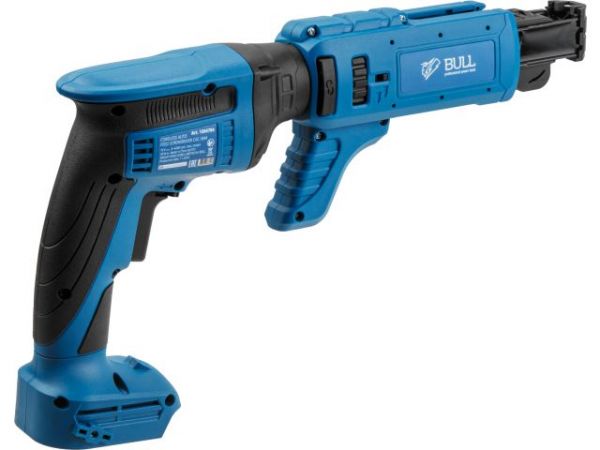 Ленточный шуруповерт BULL CAS 1844 в кор. SOLO, XLTpro, БЕСЩЕТ., 18 В, 4500 об/мин, 57 мм(Саморезы до 57 мм)