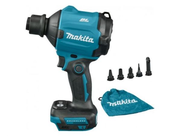 Воздуходувка MAKITA LXT DAS180Z в кор. (18.0 В, БЕЗ АККУМУЛЯТОРА, 66 м3/ч, 200 м/с, вес 1.6 кг)