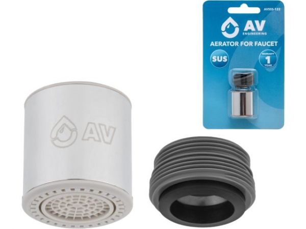 Аэратор для смесителя вн. с переходом, AV Engineering(SUS. Переключение - Easy-switch)