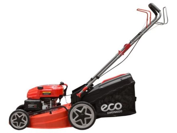Газонокосилка бензиновая ECO LG-735 самоходная(6.0 л.с., шир. 51 см, самоходная, авт.заслонка, мульчир., стальн. корпус, травосборник 70 л)
