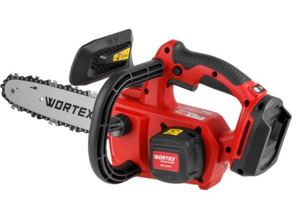 Пила цепная WORTEX CEC 2518-3 в чем. ALL1 XLT SET БЕСЩЕТ., 18 В, 25.4 см