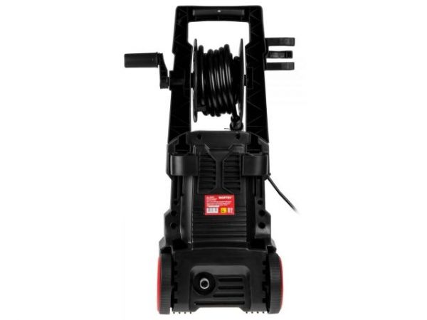 Очиститель высокого давления WORTEX PW 1523-1 1.90 кВт, 150 бар, 450 л/ч, катушка(мойка высокого давления, автомойка, ф-ция самовсасывания, шланг 5 м)