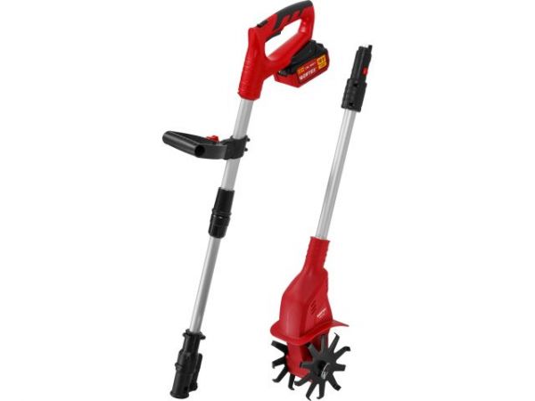 Культиватор WORTEX CRC 3018 XLT SET(18 В, шир. 10,5 см.)