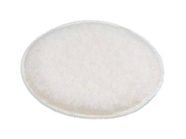 Полировальный круг 150мм, на липучке (иск.шерсть, средней длины)