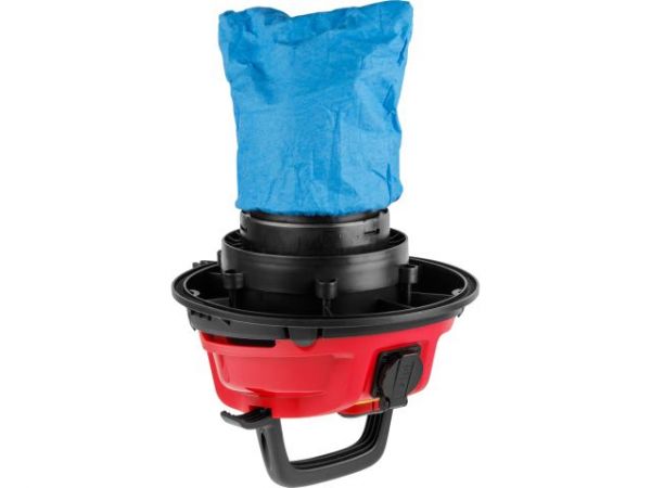 Пылесос строительный WORTEX VC 2515-1 WS 1400 Вт, 25 л, провод 4 м, шланг 3 м(c доп. розеткой, 35 мм диаметр шланга)