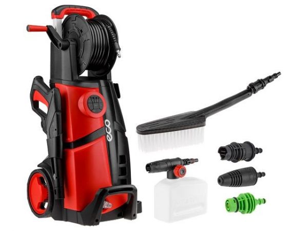 Очиститель высокого давления ECO HPW-1860RSD(2.60 кВт, 180 бар, 520 л/ч, цифров. управление, самовсасывание, телескоп. ручка, барабан д/шланга, а)
