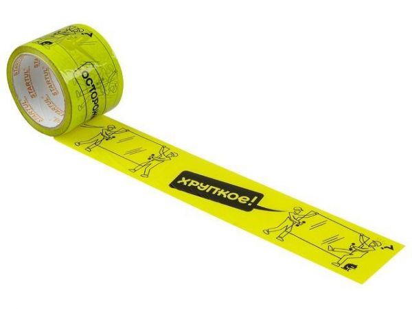 Скотч упаковочный 70ммх50м STARTUL (ST9034-3RU)(плотность 45мкм)