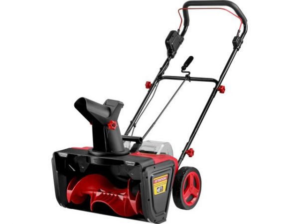 Снегоуборщик WORTEX CST 5036 в кор. ALL1 SOLO XLT БЕСЩЕТ., 36 В, ширина 50 см(глубина 25 см, дальность выброса 7 м, фары, с рег.желоба)