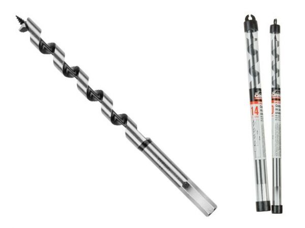 Сверло по дереву спиральное 10х235мм GEPARD (GP0524-10)(шнековое, винтовое, спираль Левиса)