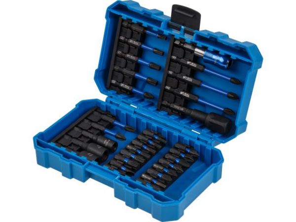 Набор бит ударных BULL Impact IMB 31 Multi в кейсе(Торсионные, 58-62 HRC, 31 предмет)