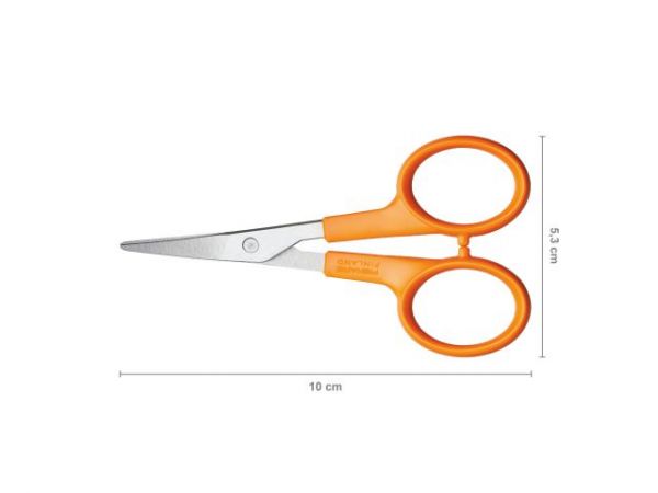 Ножницы маникюрные изогнутые 10см Classic Fiskars