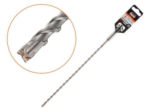 6х250х310 мм бур (сверло) SDS-plus QUADRO-X GEPARD(бур по бетону, крестовая пластина)