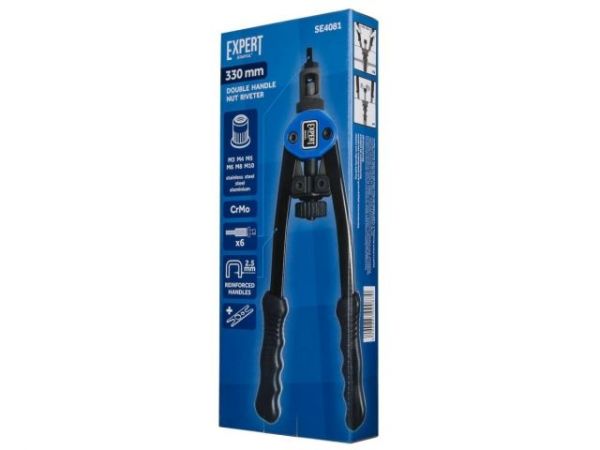 Заклепочник для резьбовых заклепок двуручный M3-M10 EXPERT STARTUL (SE4081)(длина 330мм)