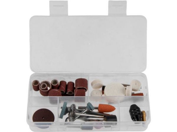 Гравер электрический WORTEX MG 3219 E в чем. +аксессуары 185 вт, 8000-35000 об/мин, цанга 2.4/3.2 мм(в чем.+ 39 аксесс., гибкий вал, держатель, быстрозажимной патрон)