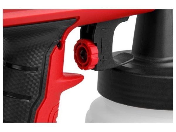 Краскораспылитель WORTEX CPS 1808 в кор. ALL1 XLT SOLO БЕСЩЁТ.ДВИГ., 18В, 1000 мл/мин, 0.8 л(БЕСЩЁТ.ДВИГ., 18 В, БЕЗ АКБ И ЗУ, 1000 мл/мин, 0.8 л бак, 2.5 мм сопло, 50 DIN)