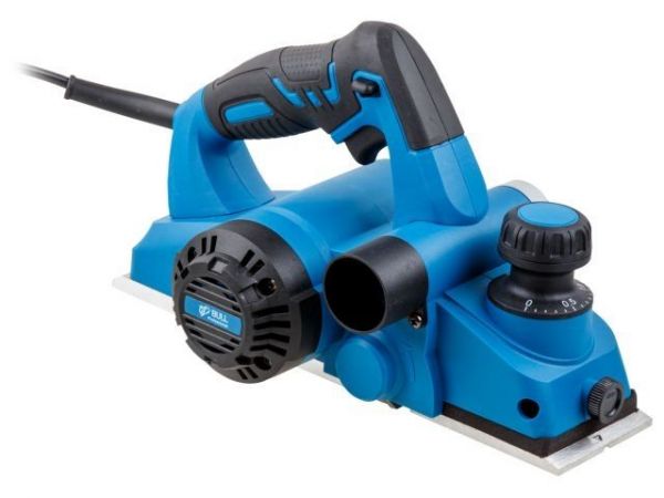 Рубанок электрический BULL HO 2001 в кор. 850 Вт, шир. до 82 мм, глуб. до 2 мм