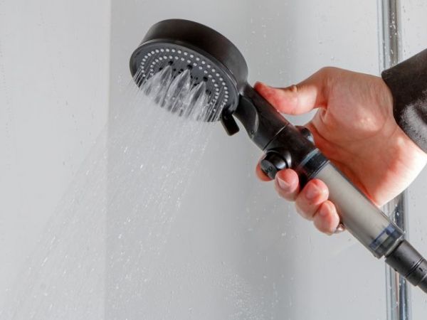 Душевая лейка с кнопкой подачи воды, 5-функц. ECONOCE