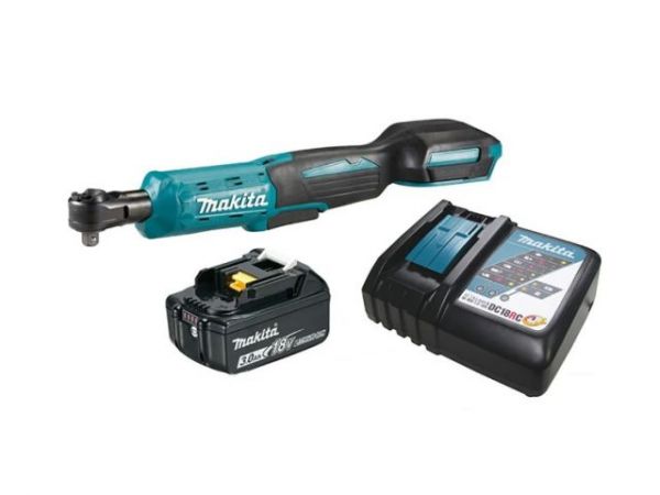 Аккум.угловой гайковерт MAKITA LXT DWR180RF в кор. (18.0 В, 1 акк., Li-Ion, посадочн. квадрат 1/4 ', 48 Нм,)