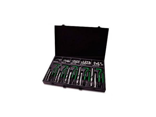 Набор для восстановления резьбы 130шт (M5,M6,M8,M10,