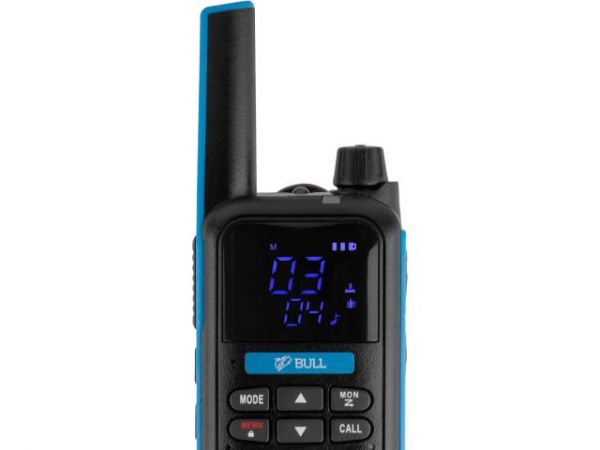 Портативная радиостанция BULL WT 1605 в кор. (комплект 2 шт.)(PMR (446 МГц), 0,5 Вт, 12,5 кГц, до 27 часов, 120 г)