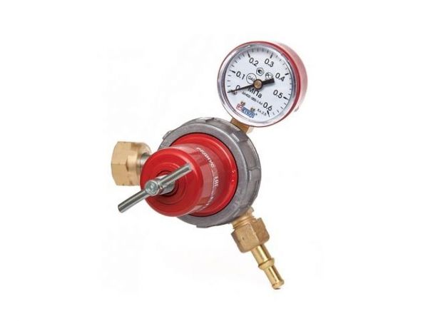 Редуктор пропановый БПО-5-4 (давл. 2,5/0,3 МПа; 5м3/ч; ф9мм) в коробке (ООО 'РЕДИУС 168')(в коробке)