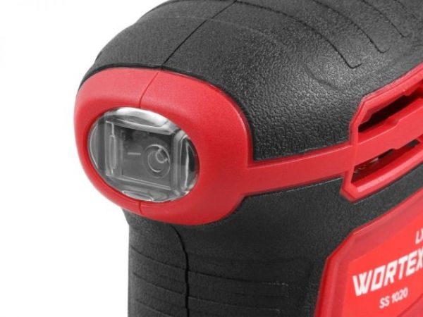 Виброшлифмашина WORTEX LX SS 1020 в кор. 240 Вт, 100х110 мм, 14000 кол/мин(крепление на липучке/скобах, 1.3 кг)