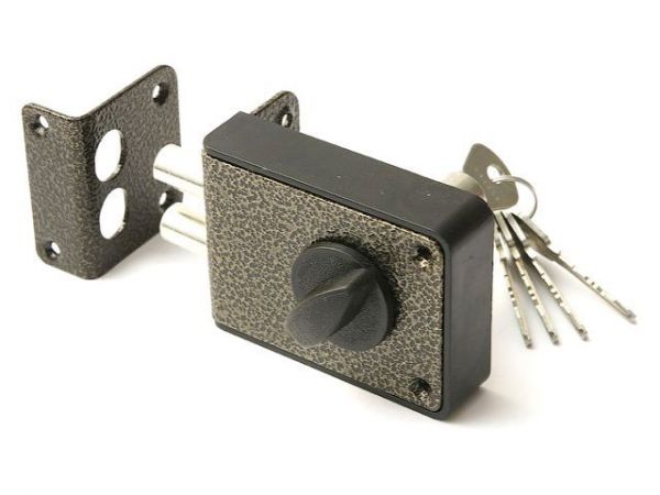 Замок накладной ЗН1-3-1 (медь)