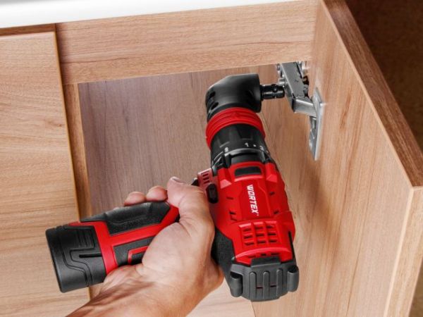 Дрель-шуруповерт WORTEX BD 1215 LiSET в чем. + 2 насадки, 12 В, 30 Н*м, 2х1.5 А*ч, БЗП 10 мм(Быстросъемный патрон, шурупы до 6 мм)