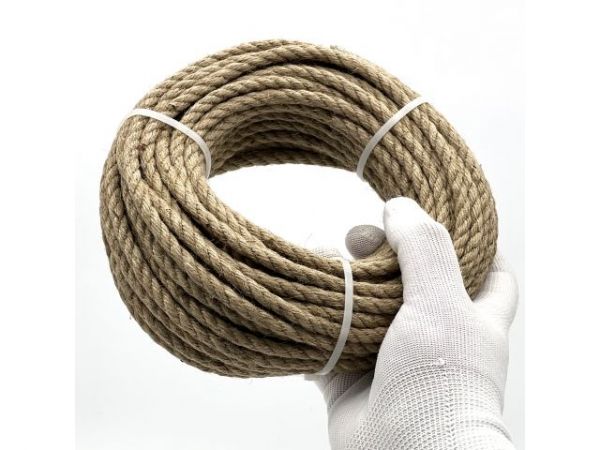 Веревка джутовая 6 мм 20 м STARFIX