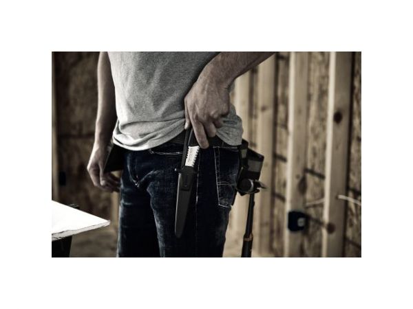 Пила зубчатая с ножнами PowerTooth 8 зубьев на дюйм FISKARS