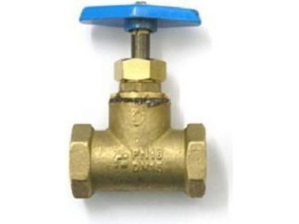 Кран вентильный 1/2' вн.-вн. PN1,6 МПа; 15Б3р, Цветлит(ЦРБ0063)