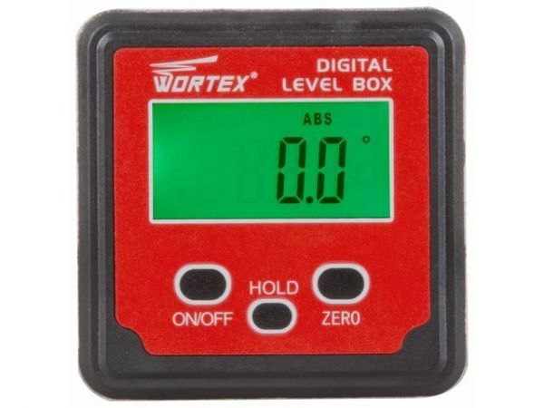 Уклономер электронный WORTEX DP 9000 4х90, крепление на магнитах