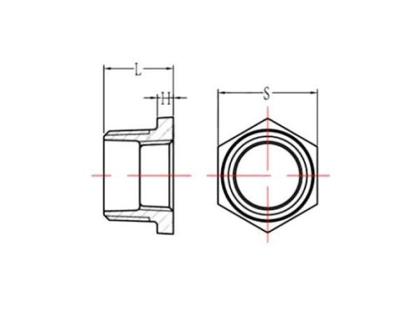 Футорка 1' х 1/2' нар.-вн. чугун оцинк., AV Engineering