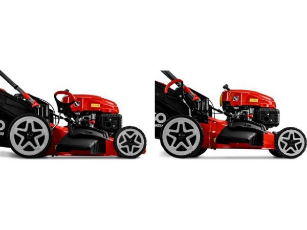 Газонокосилка бензиновая ECO LG-745 E самоходная(5,5 л.с., шир. 51 см, самоходная, электростарт, мульчир., стальн. корпус, травосборник 70 л)