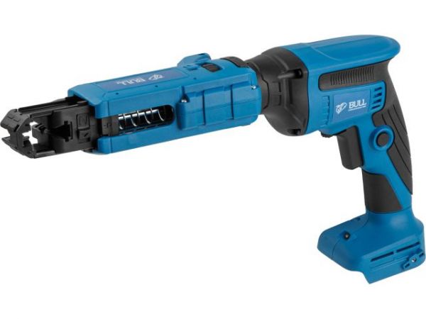 Ленточный шуруповерт BULL CAS 1844 в кор. SOLO, XLTpro, БЕСЩЕТ., 18 В, 4500 об/мин, 57 мм(Саморезы до 57 мм)