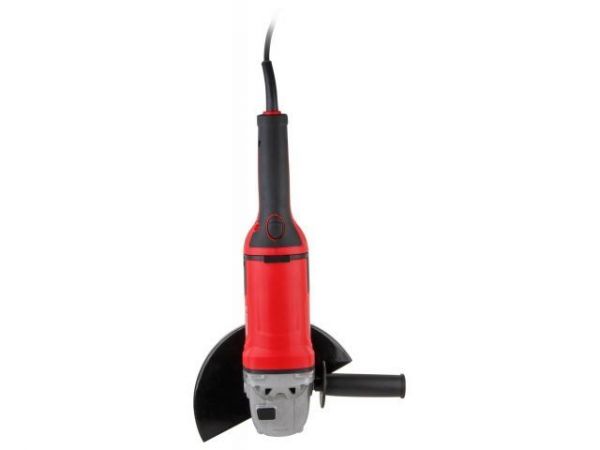 Двуручная углошлифмашина WORTEX AG 2326-2 в кор. 2100 Вт, 230 мм, 6500 об/мин., плавный пуск(Поворотная рукоятка)