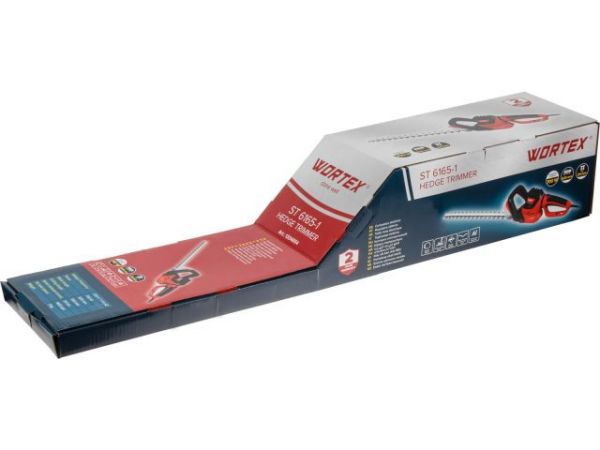 Кусторез электрический WORTEX ST 6165-1 700 Вт, 620 мм, шаг 24 мм(замена для ST 6165)