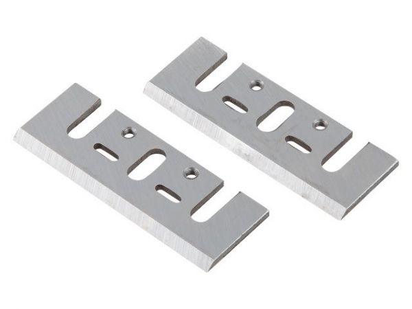 Нож для рубанка 82 мм WORTEX затачиваемый 2 шт.(2 шт. в упаковке)